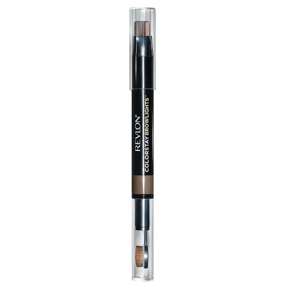 Revlon Colorstay , Eyebrow Pencil & Brow Highlighter, Medium Brown, 0.038 - Picture 2 of 6